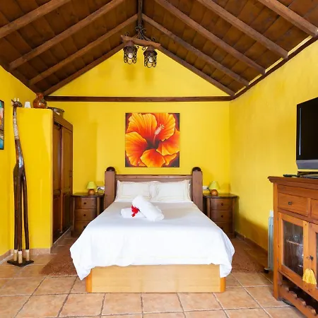 Casa El Mirlo: Paraíso Rural Con Piscina Y Hermosos Jardines En Icod De Vinos, Tenerife - Es-279-20 *
