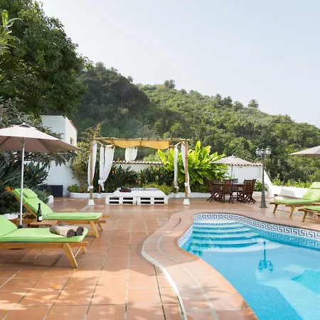 Villa Casa El Mirlo: Paraíso Rural Con Piscina Y Hermosos Jardines En Icod De Vinos, Tenerife - Es-279-20 *
